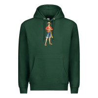Sports Green one piece Premium Hoodie - linhVisuals