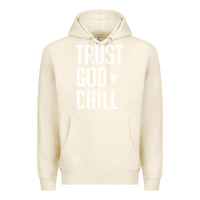 Tofu trust god and chill tee vintage pullover hoodie Premium Hoodie - linhVisuals