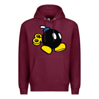 Burgundy bomb Premium Hoodie - linhVisuals