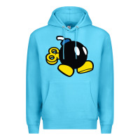 Ocean Blue bomb Premium Hoodie - linhVisuals