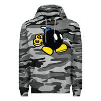 Slate Camo bomb Premium Hoodie - linhVisuals