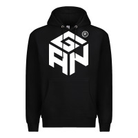Black Gancube Premium Hoodie - linhVisuals