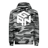 Slate Camo Gancube Premium Hoodie - linhVisuals