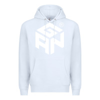 White Gancube Premium Hoodie - linhVisuals