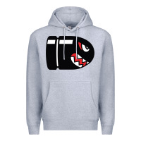 Heather Grey bullet bill Premium Hoodie - linhVisuals