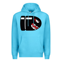 Ocean Blue bullet bill Premium Hoodie - linhVisuals