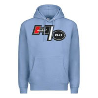 Colony Blue Hurst Old Premium Hoodie - linhVisuals