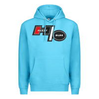 Ocean Blue Hurst Old Premium Hoodie - linhVisuals