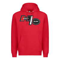 Red Hurst Old Premium Hoodie - linhVisuals