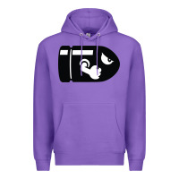 Purple bullet bill Premium Hoodie - linhVisuals