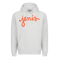 Dove Grey Jenis Ice Creams Premium Hoodie - linhVisuals