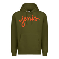Army Green Jenis Ice Creams Premium Hoodie - linhVisuals