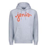 Heather Grey Jenis Ice Creams Premium Hoodie - linhVisuals