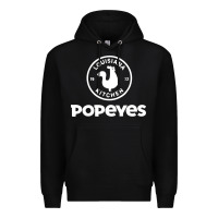Black Popeyes Premium Hoodie - linhVisuals