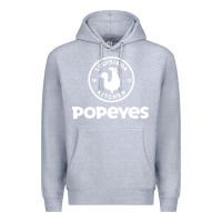 Heather Grey Popeyes Premium Hoodie - linhVisuals