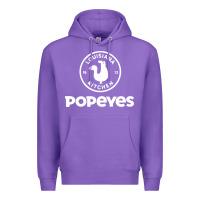 Purple Popeyes Premium Hoodie - linhVisuals