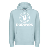 Blue Mist Popeyes Premium Hoodie - linhVisuals