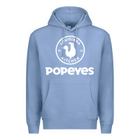 Colony Blue Popeyes Premium Hoodie - linhVisuals
