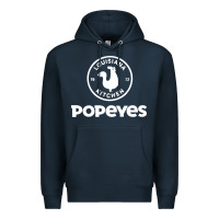 Navy Popeyes Premium Hoodie - linhVisuals