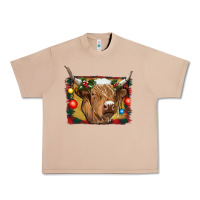 Burro highland cow christmas Urban Heavy Tee - RanaPortraitStore