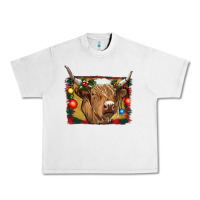 Lunar Rock highland cow christmas Urban Heavy Tee - RanaPortraitStore
