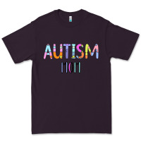Plum Titi Pretty Art Autism Mom Premium Tee - CowhideDigitalArt