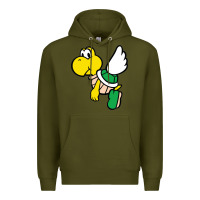 Army Green koopa troopa Premium Hoodie - linhVisuals