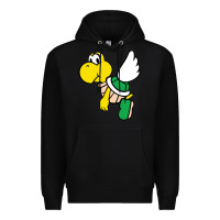 Black koopa troopa Premium Hoodie - linhVisuals