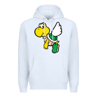 White koopa troopa Premium Hoodie - linhVisuals