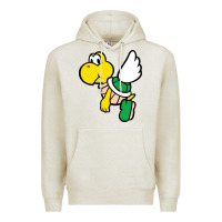 Oatmeal Heather koopa troopa Premium Hoodie - linhVisuals