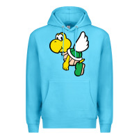 Ocean Blue koopa troopa Premium Hoodie - linhVisuals