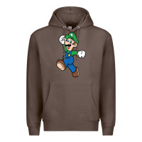 Coffee luigi Premium Hoodie - linhVisuals