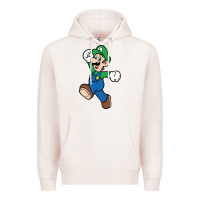 Pale Pink luigi Premium Hoodie - linhVisuals