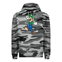 Slate Camo luigi Premium Hoodie - linhVisuals