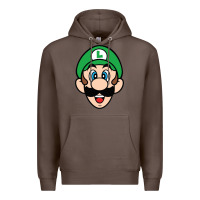 Coffee luigi Premium Hoodie - linhVisuals
