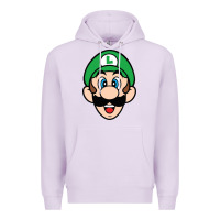 Lilac luigi Premium Hoodie - linhVisuals