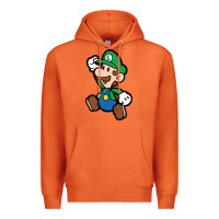 Carrot paper luigi Premium Hoodie - linhVisuals