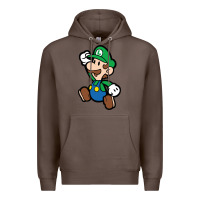 Coffee paper luigi Premium Hoodie - linhVisuals