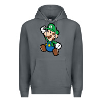 Rock paper luigi Premium Hoodie - linhVisuals