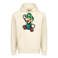 Sandshell paper luigi Premium Hoodie - linhVisuals