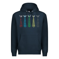 Navy Tally Hall Ties Premium Hoodie - linhVisuals