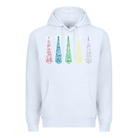 White Tally Hall Ties Premium Hoodie - linhVisuals