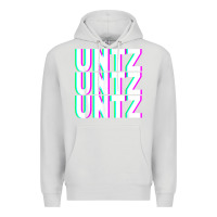 Dove Grey untz untz untz techno dubstep riddim raver dj party t shirt Premium Hoodie - linhVisuals