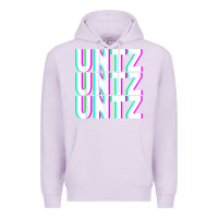 Lilac untz untz untz techno dubstep riddim raver dj party t shirt Premium Hoodie - linhVisuals