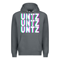 Rock untz untz untz techno dubstep riddim raver dj party t shirt Premium Hoodie - linhVisuals