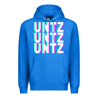 True Royal untz untz untz techno dubstep riddim raver dj party t shirt Premium Hoodie - linhVisuals
