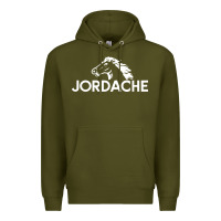 Army Green Jordache Premium Hoodie - linhVisuals