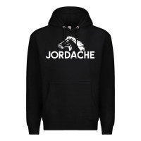 Black Jordache Premium Hoodie - linhVisuals