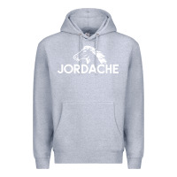 Heather Grey Jordache Premium Hoodie - linhVisuals
