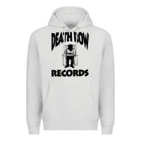 Dove Grey death row record Premium Hoodie - linhVisuals